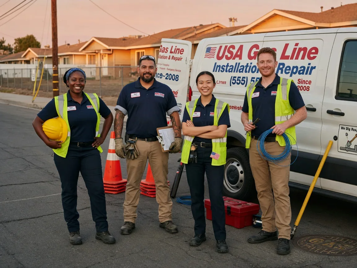 Gas Line Installation company in Mcdougal, AR